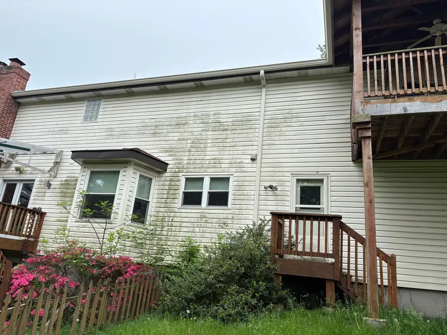House washing · gable — before, Florissant · 63031