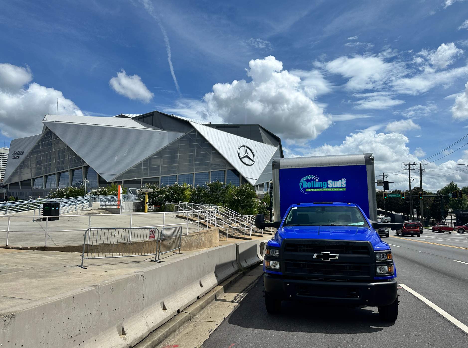 Commercial power washing project 3 — Rolling Suds
