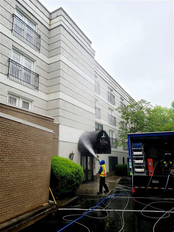 Commercial power washing project 6 — Rolling Suds