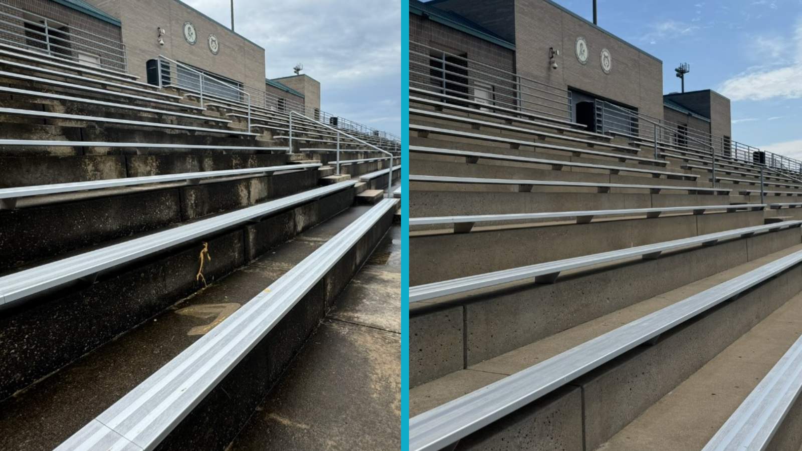 Commercial power washing project 10 — Rolling Suds