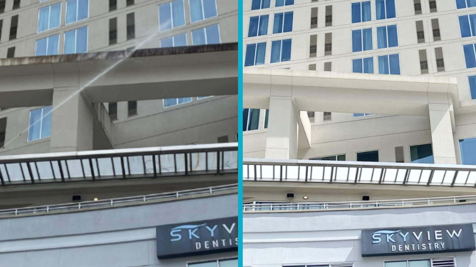 Rolling Suds commercial power washing result 5