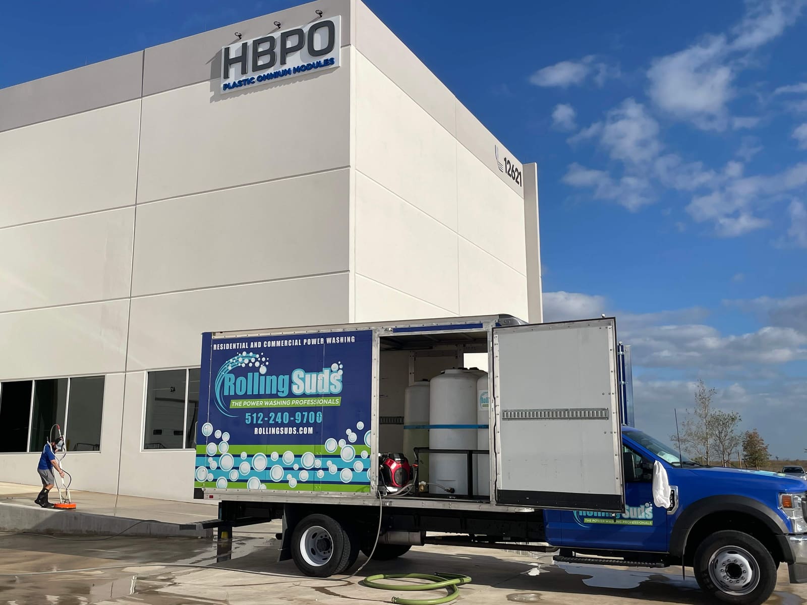 Commercial power washing project 21 — Rolling Suds