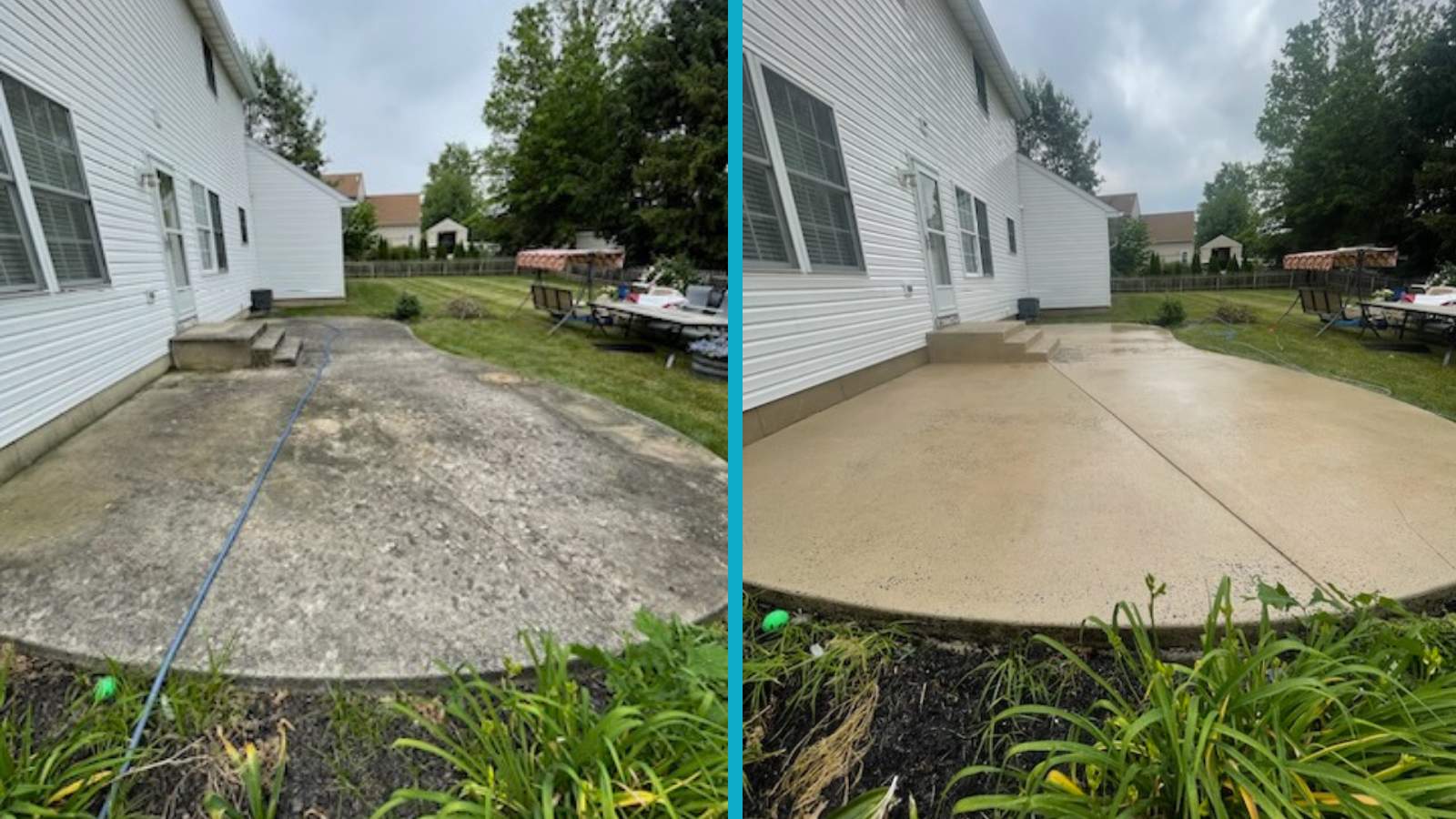 Rolling Suds residential power washing result 4