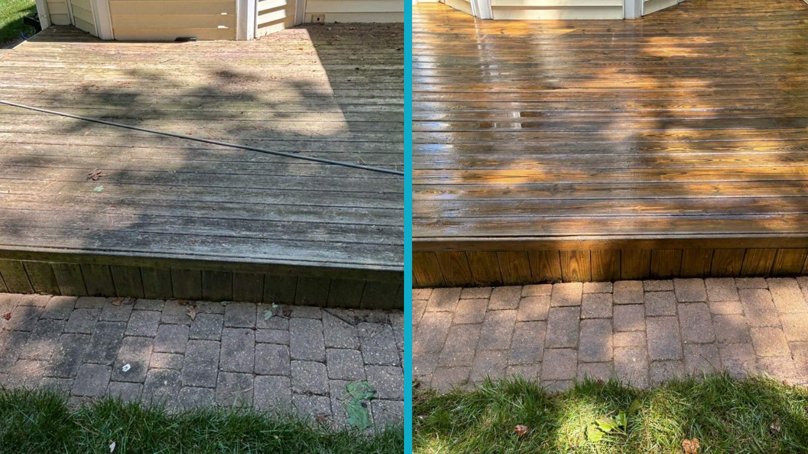 Rolling Suds residential power washing result 5