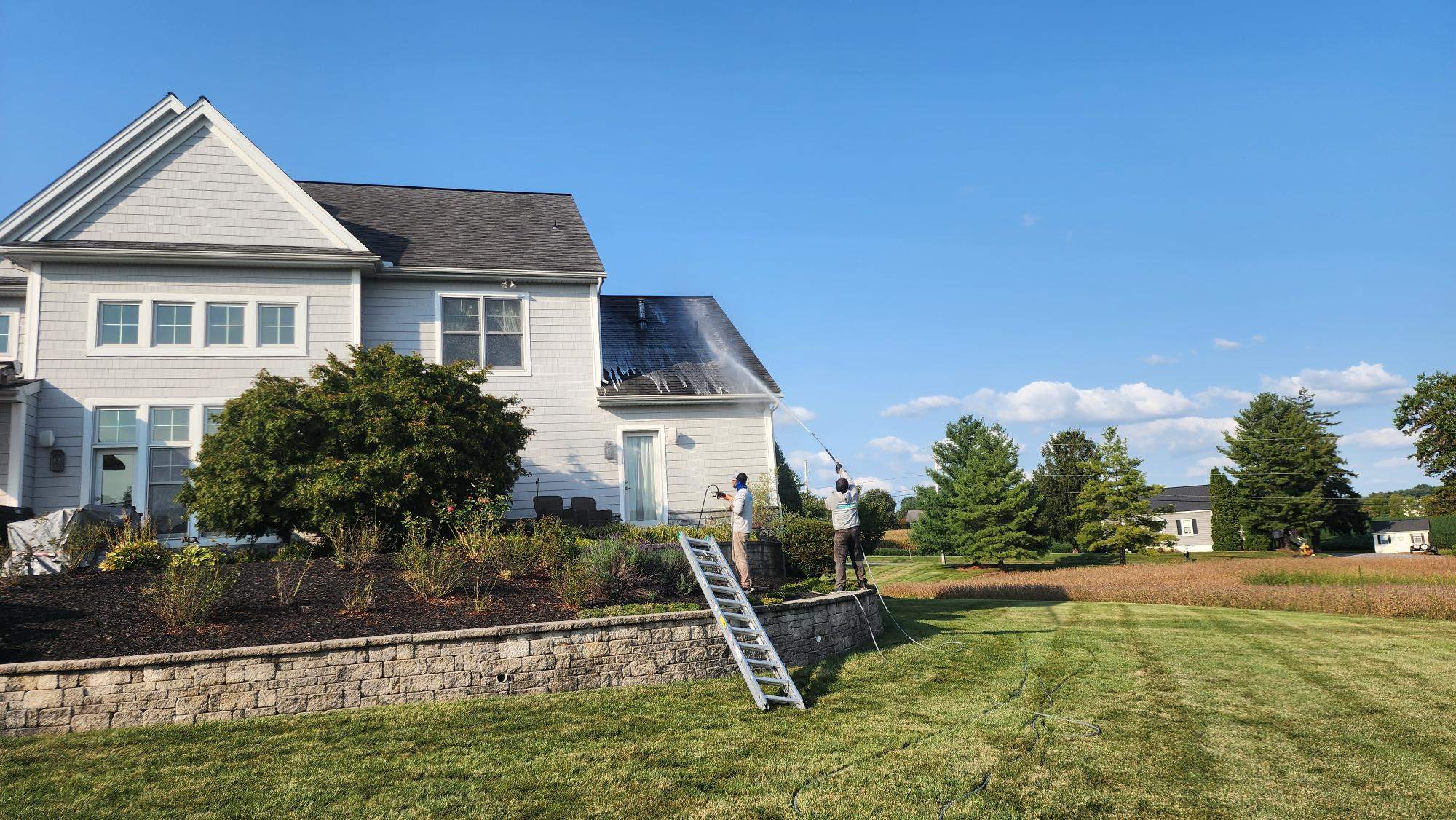 Residential power washing project 20 — Rolling Suds