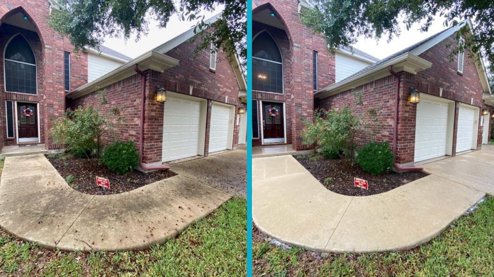 Driveways & Walkways power washing project 1 — Rolling Suds
