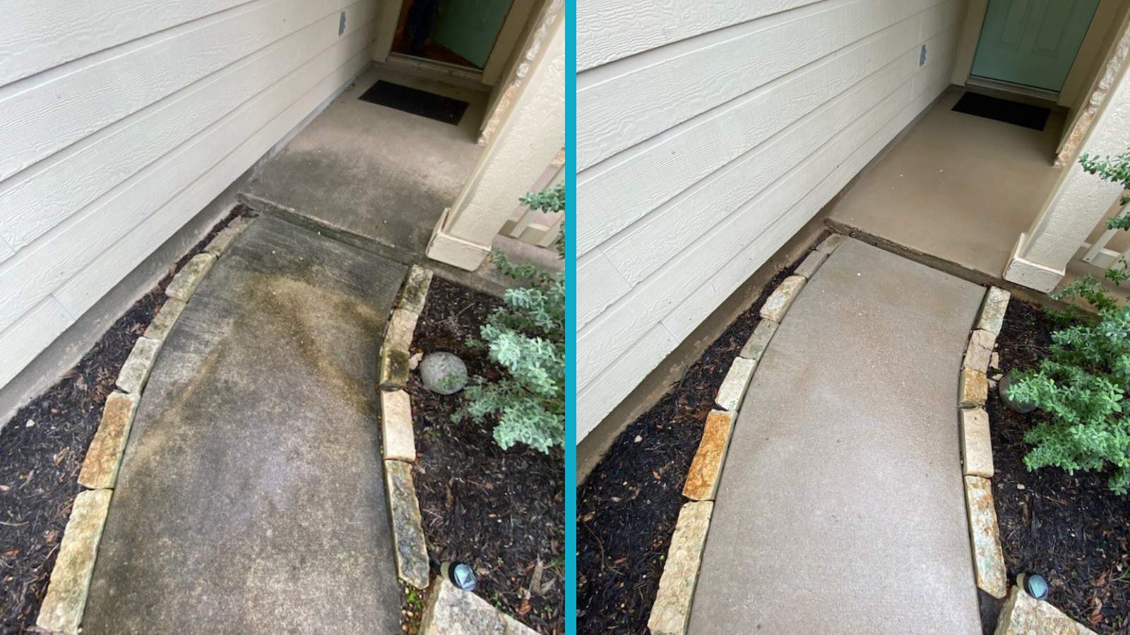 Driveways & Walkways power washing project 2 — Rolling Suds