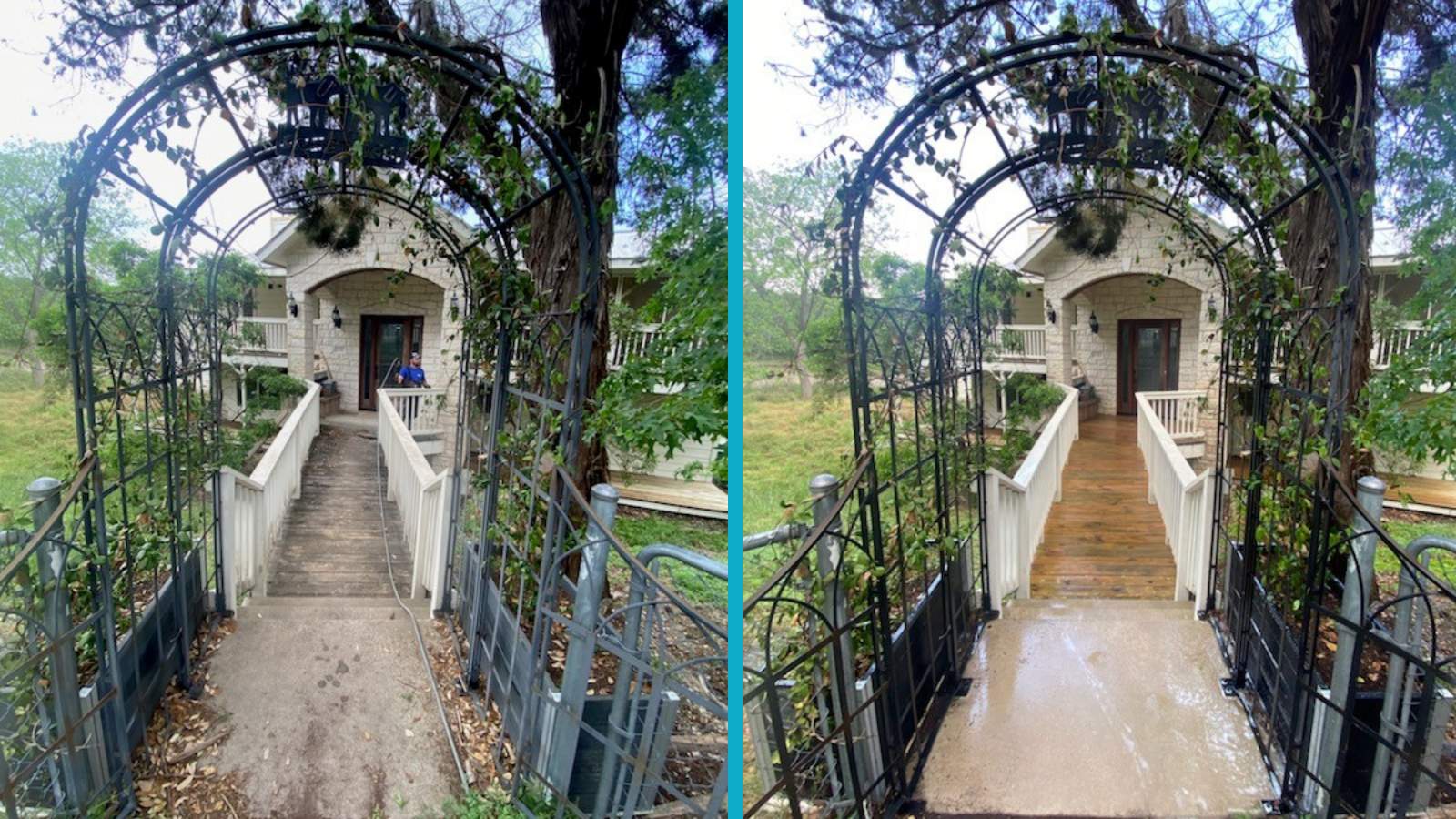 Driveways & Walkways power washing project 3 — Rolling Suds