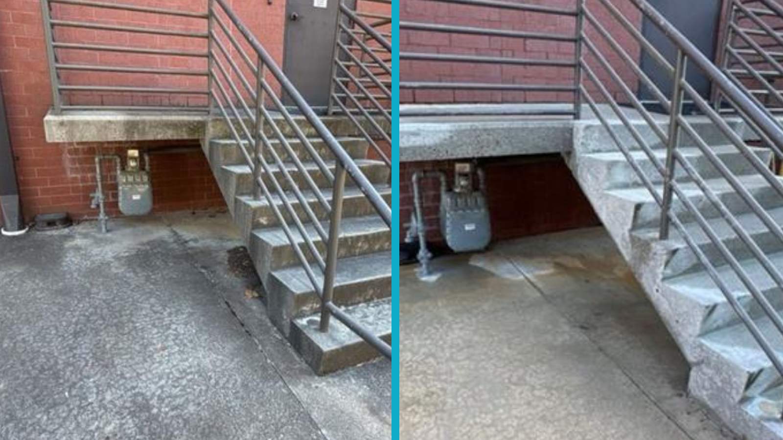 Driveways & Walkways power washing project 9 — Rolling Suds