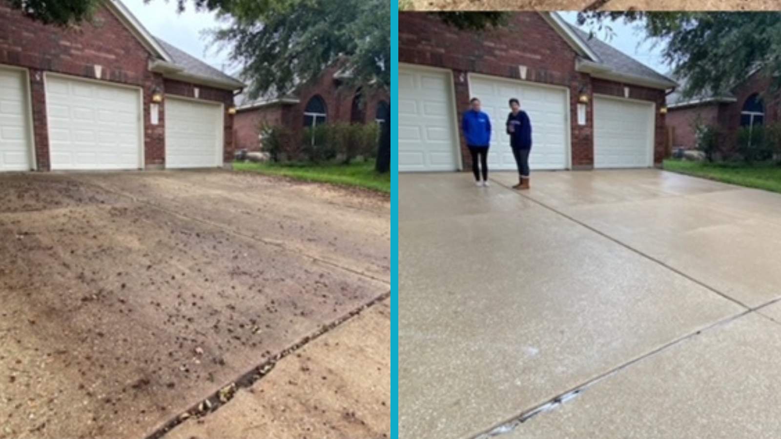 Driveways & Walkways power washing project 21 — Rolling Suds